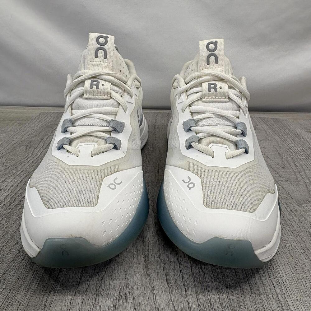 Women’s On The Roger Pro 8.5 White Undyed Federer Tennis Pickleball Shoes - Picture 3 of 16